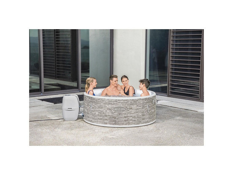 HOT TUB SPA JACUZZI INFLABLE VANCOUVER 5 PERSONAS BESTWAY 2