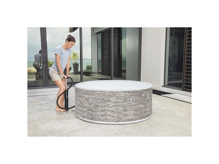 HOT TUB SPA JACUZZI INFLABLE VANCOUVER 5 PERSONAS BESTWAY 4