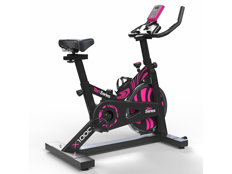 BICICLETA SPINNING X1000PINK TEN SERIES 3