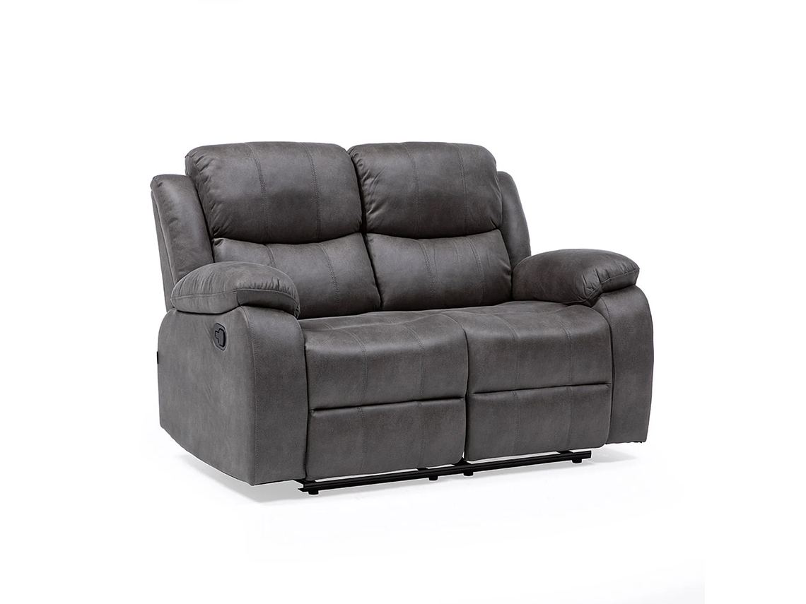 SOFÁ VYS SPA 2 CUERPOS ACERO GRIS RECLINABLE ISABEL GREY 5