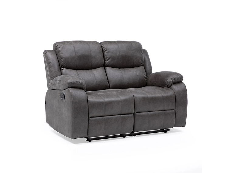 SOFÁ VYS SPA 2 CUERPOS ACERO GRIS RECLINABLE ISABEL GREY 5