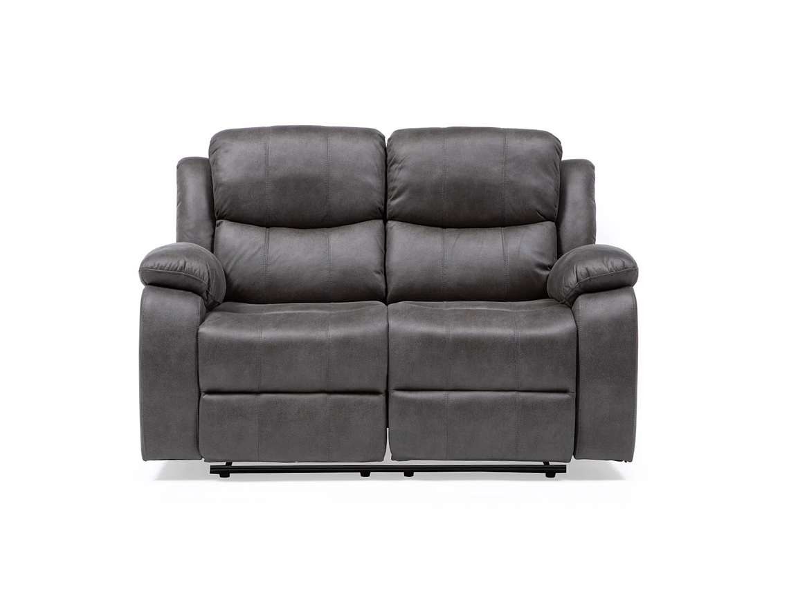 SOFÁ VYS SPA 2 CUERPOS ACERO GRIS RECLINABLE ISABEL GREY 6