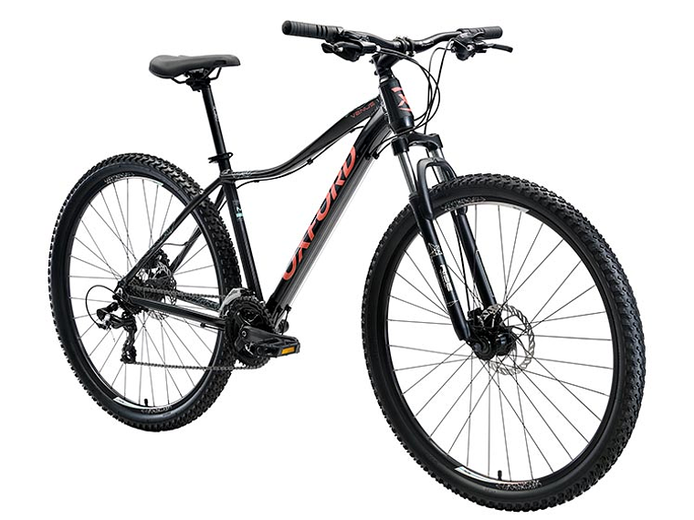 BICICLETA MTB OXFORD VENUS 1 TALLA M NEGRO/CORAL ARO 29 1