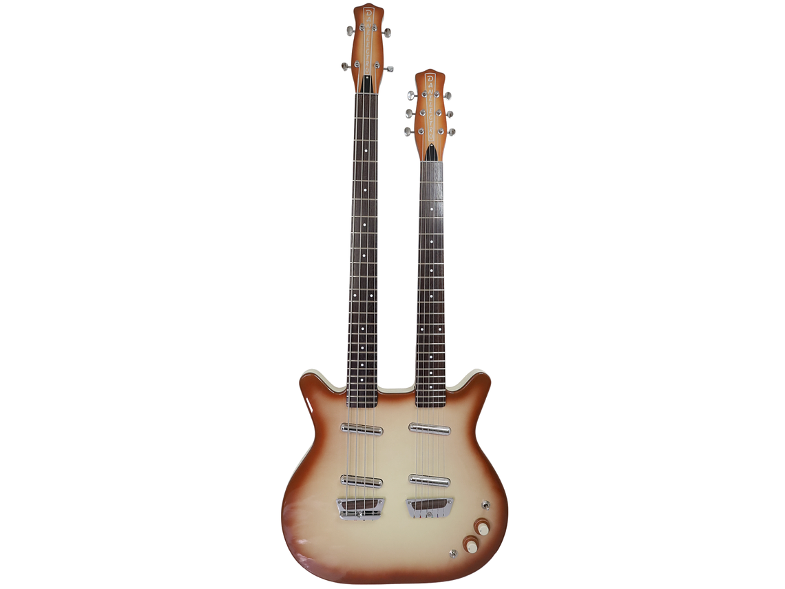 GUITARRA - BAJO DANELECTRO DOUBLE NECK 6/4 1