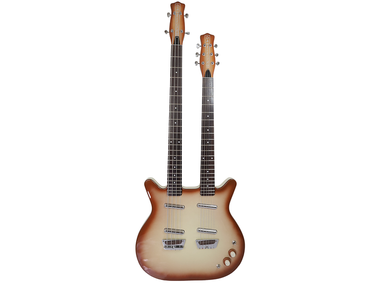 GUITARRA - BAJO DANELECTRO DOUBLE NECK 6/4 1