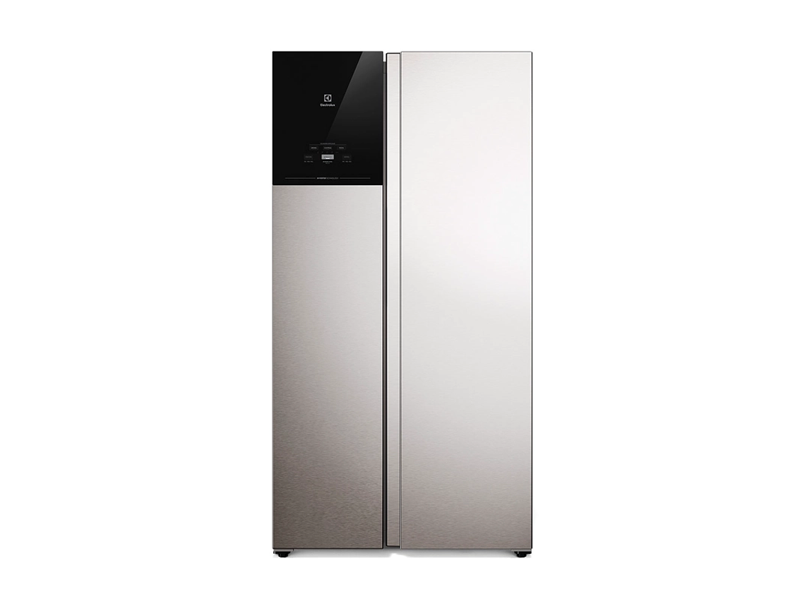REFRIGERADOR SIDE BY SIDE ELECTROLUX ES50S 530 L NO FROST PLATA 1