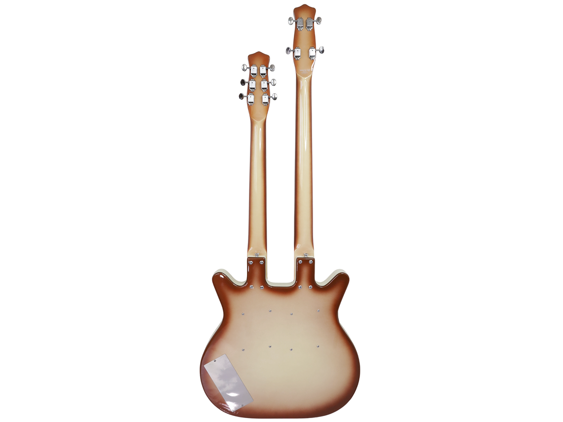 GUITARRA - BAJO DANELECTRO DOUBLE NECK 6/4 2