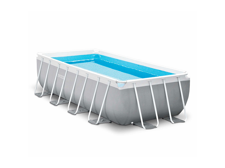 PISCINA ESTRUCTURAL INTEX PRISMA FRAME SET 400X200X122 CM + BOMBA + ESCALERA 1