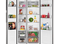 REFRIGERADOR SIDE BY SIDE ELECTROLUX ES50S 530 L NO FROST PLATA - Miniatura 4