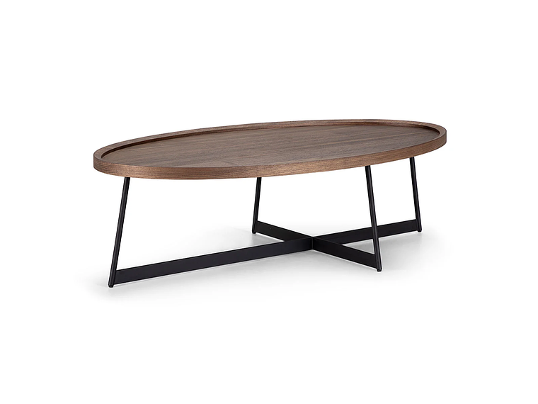 MESA DE CENTRO ROSEN LIBERTY 120 X 70 CM NOGAL 3