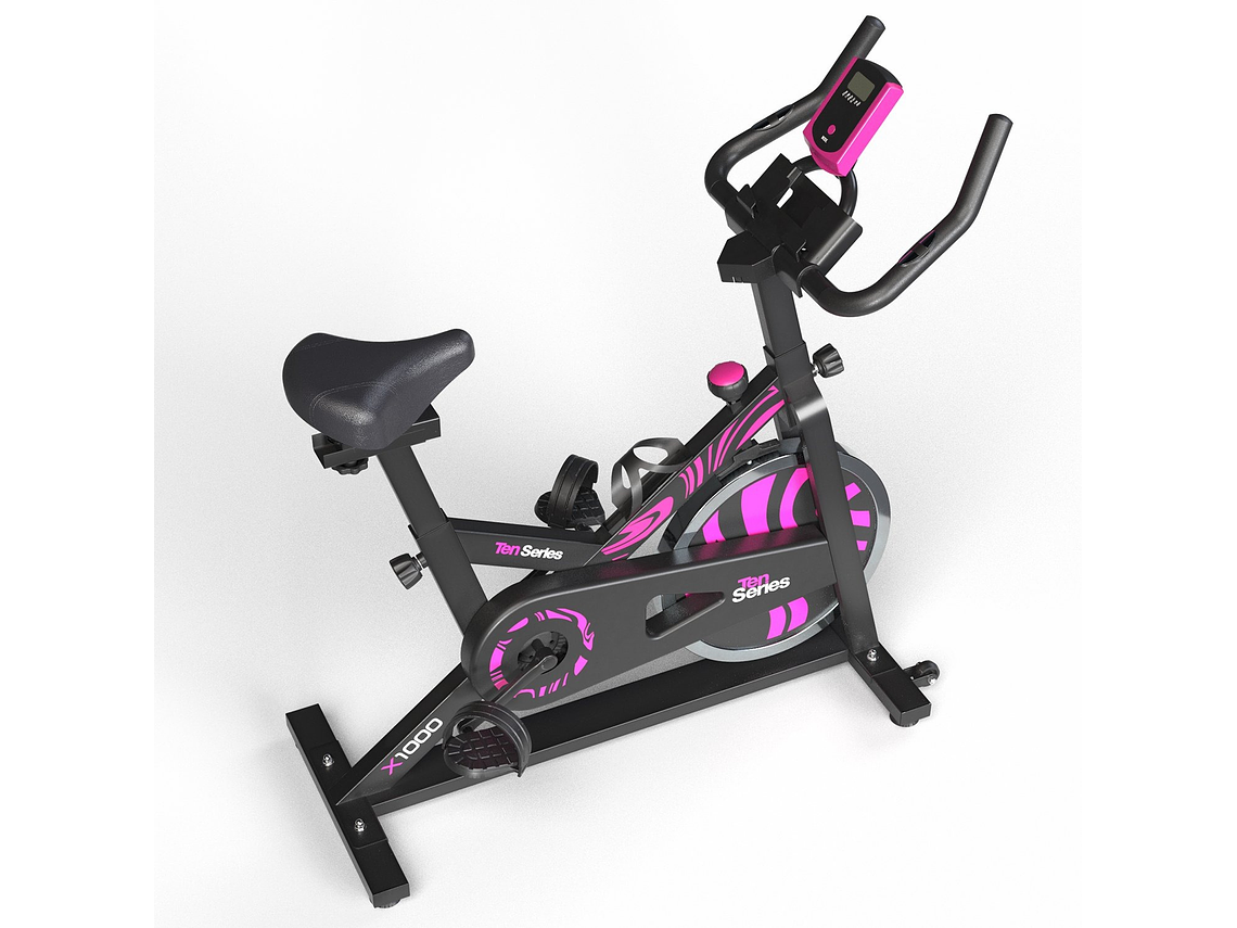 BICICLETA SPINNING X1000PINK TEN SERIES 4