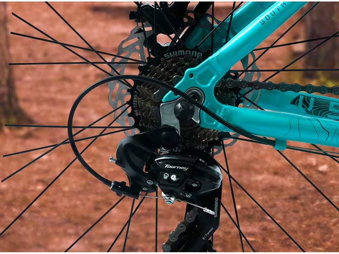 BICICLETA VENUS 1 ARO 29 VERDE 2020 4