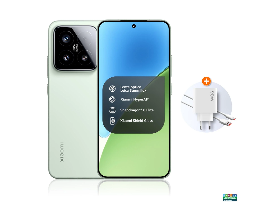 CELULAR XIAOMI 15 VERDE 12+512 GB 6