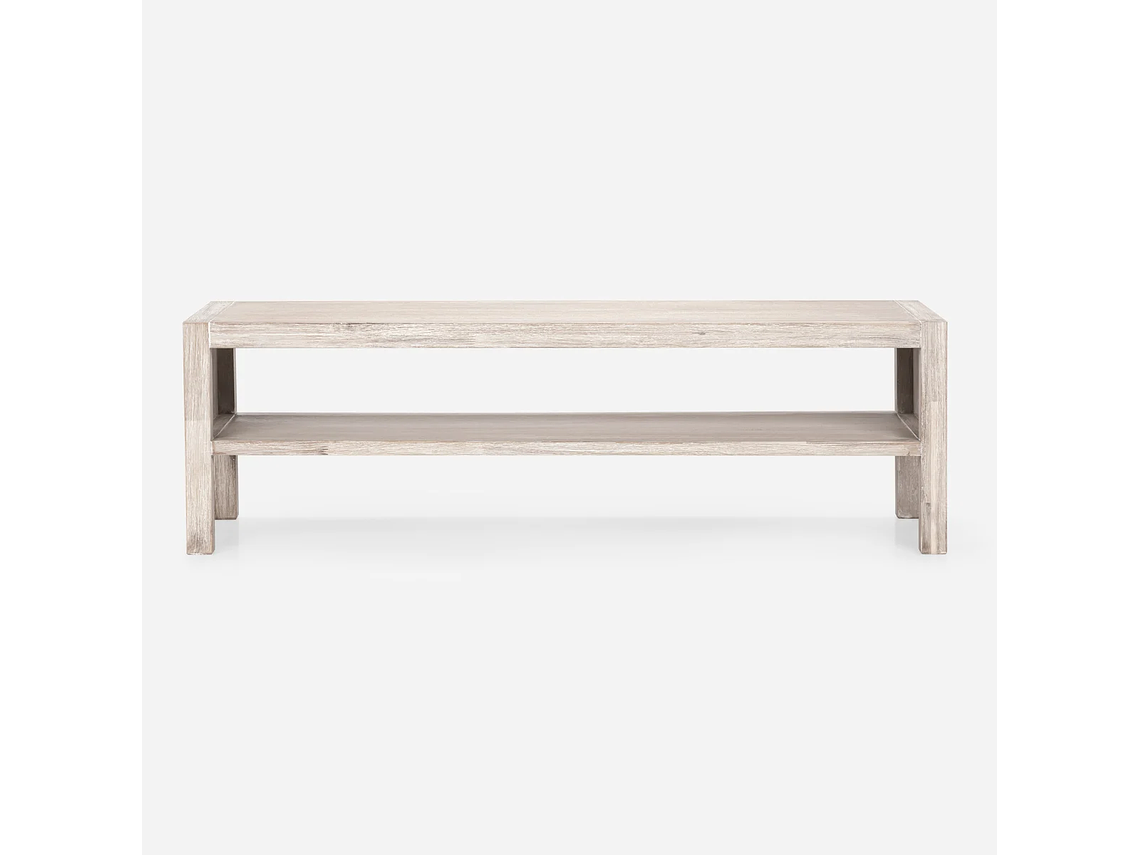 MESA CENTRO ROSEN KARSTEN 130 X 50 CM NATURAL MADERA 2