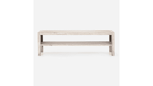 MESA CENTRO ROSEN KARSTEN 130 X 50 CM NATURAL MADERA