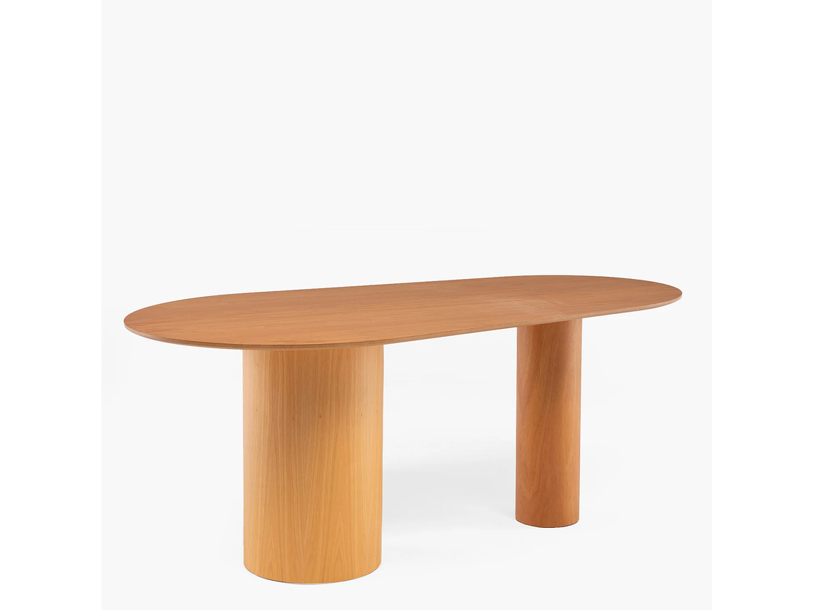 MESA COMEDOR TALOS NATURAL FORM 2