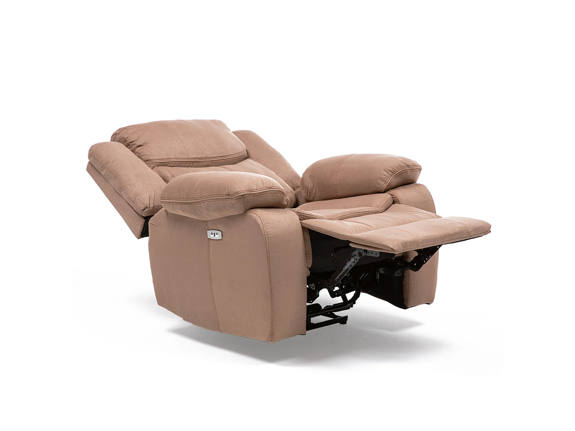 BERGER VYS SPA LUXORECLINE 1 CUERPO ACERO ARENA ELECTRICO + CARGA USB CELULAR MOCHA 5