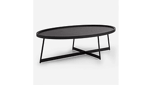 MESA CENTRO ROSEN LIBERTY 120X70 CM NEGRO MADERA