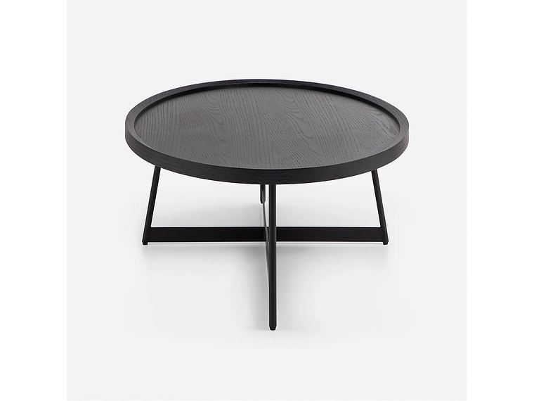 MESA CENTRO ROSEN LIBERTY 120X70 CM NEGRO MADERA 4