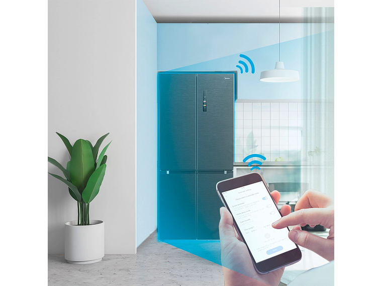 REFRIGERADOR SIDE BY SIDE MIDEA 515 LT NO FROST MDRM691MTEDXIN 5