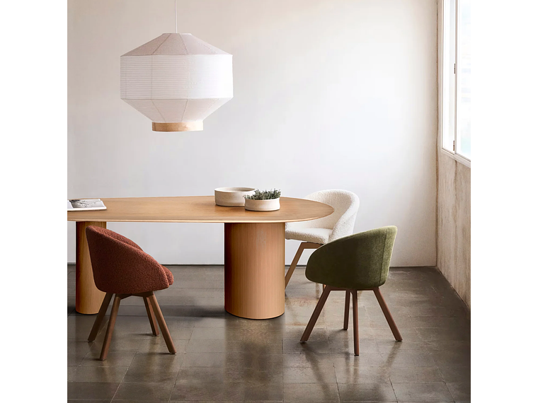 MESA COMEDOR TALOS NATURAL FORM 7