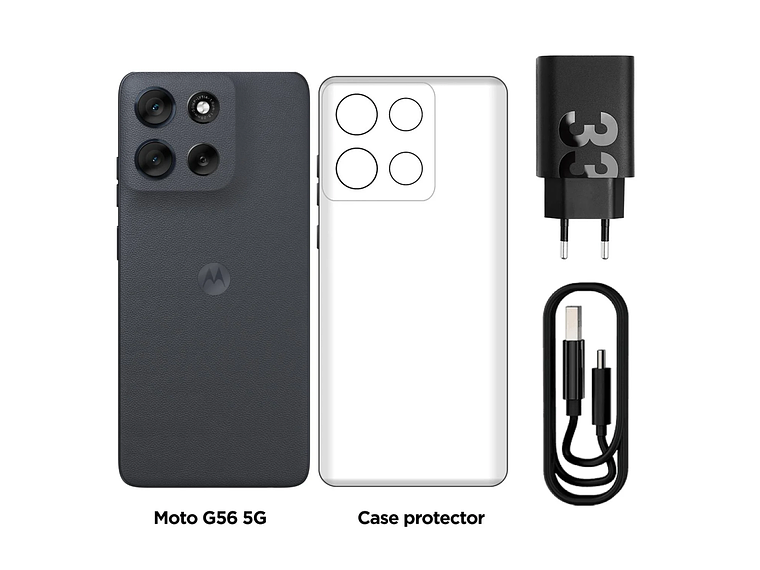 MOTOROLA MOTO G56 8+256GB AZUL 5