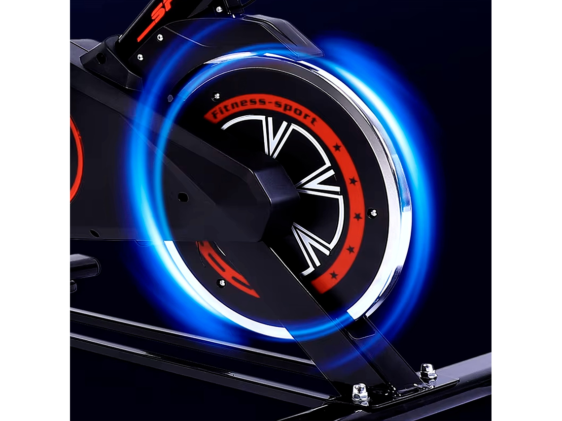 BICICLETA SPINNING MUNDO ONLINE LIFE-1226 PRO SPORT 6 KG RESISTENCIA AJUSTABLE 5