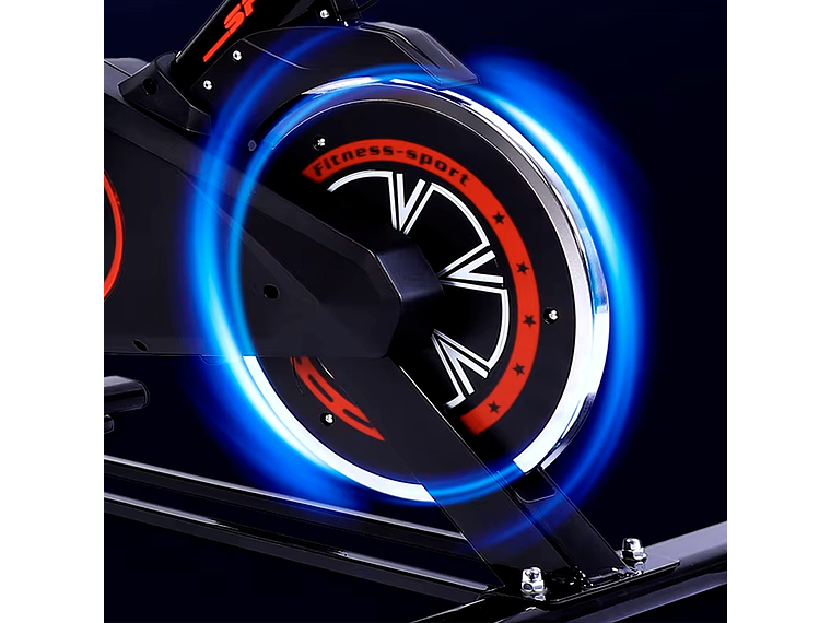 BICICLETA SPINNING MUNDO ONLINE LIFE-1226 PRO SPORT 6 KG RESISTENCIA AJUSTABLE 5