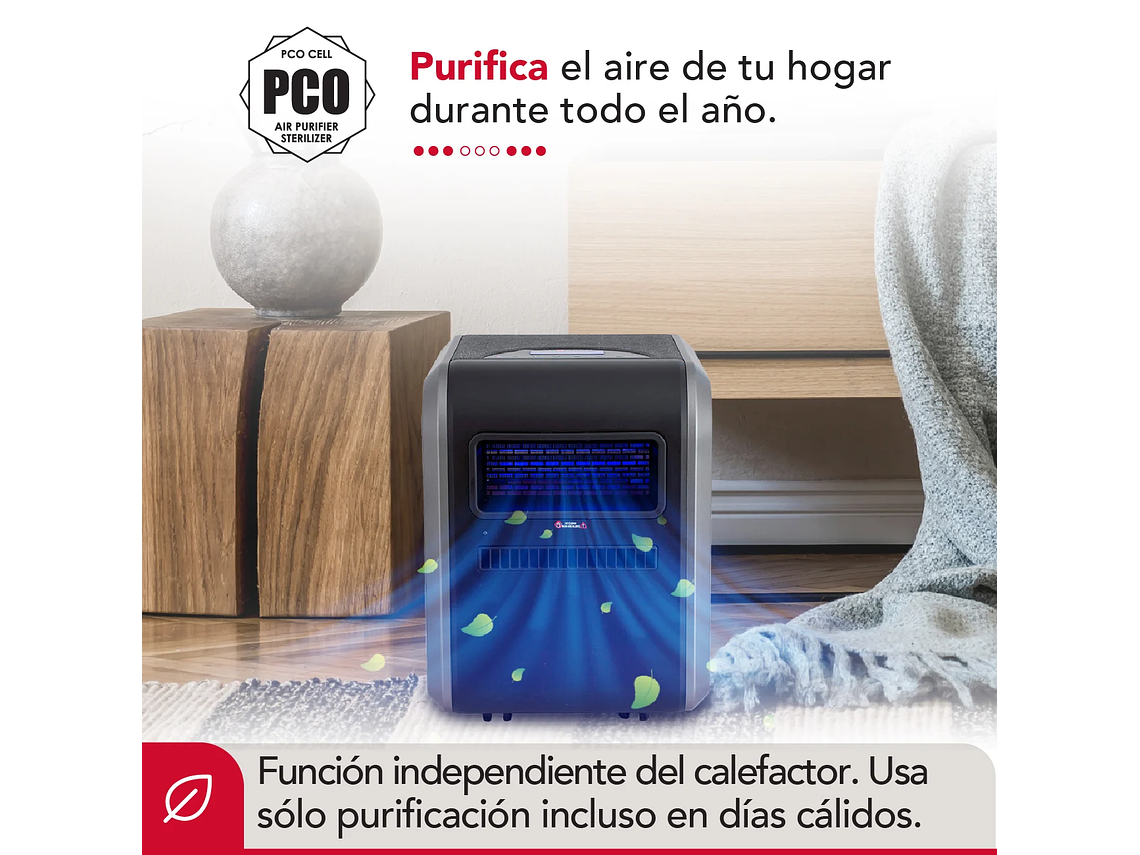 ESTUFA INFRARROJA 4 EN 1 THOR 1500H WIFI 5