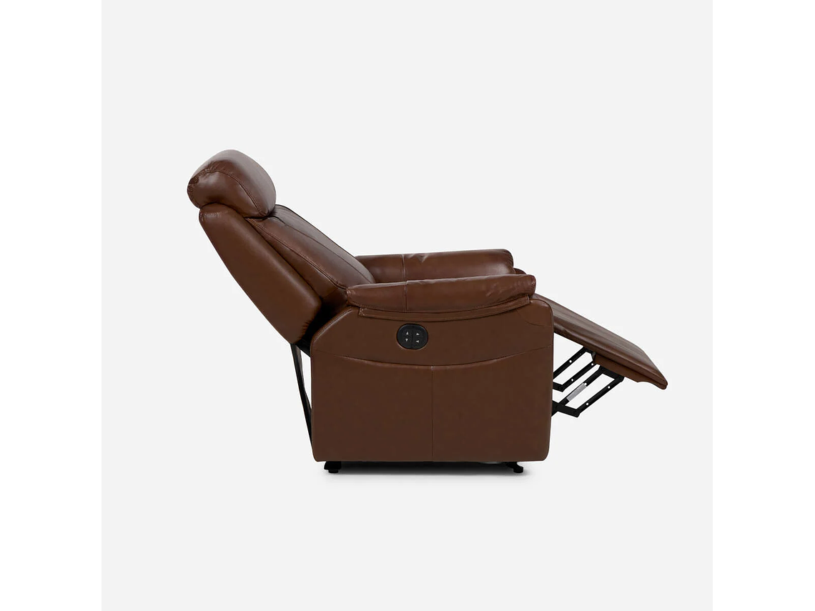 BERGERE ROSEN KLIMT ELÉCTRICO CON ALZADOR CUERO MARRÓN 1