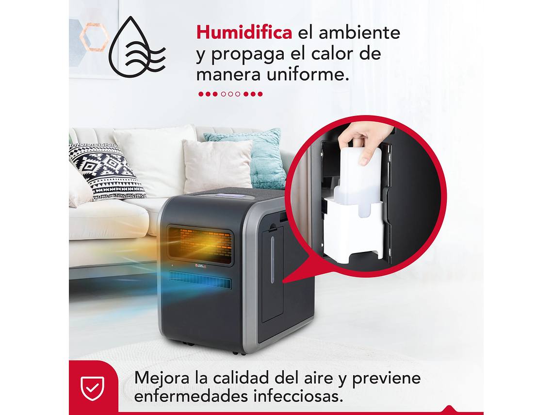 ESTUFA INFRARROJA 4 EN 1 THOR 1500H WIFI 7