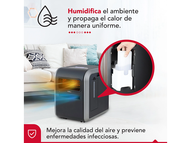 ESTUFA INFRARROJA 4 EN 1 THOR 1500H WIFI 7