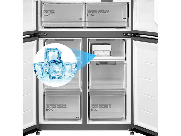 REFRIGERADOR SIDE BY SIDE MIDEA 515 LT NO FROST MDRM691MTEDXIN 7