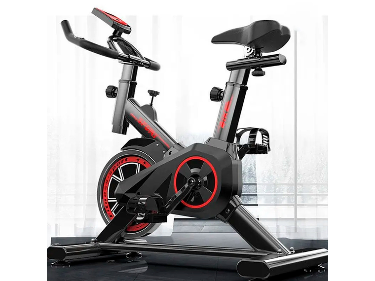 BICICLETA SPINNING MUNDO ONLINE LIFE-1226 PRO SPORT 6 KG RESISTENCIA AJUSTABLE 7