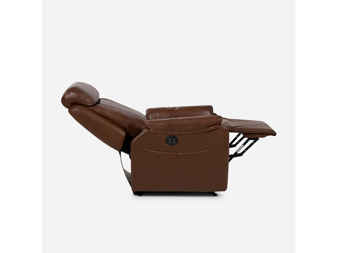 BERGERE ROSEN KLIMT ELÉCTRICO CON ALZADOR CUERO MARRÓN 3