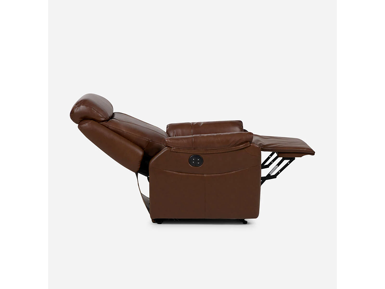 BERGERE ROSEN KLIMT ELÉCTRICO CON ALZADOR CUERO MARRÓN 3