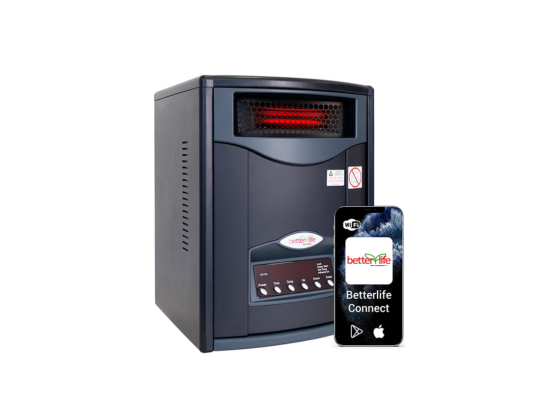 ESTUFA INFRARROJA UV 70 M² BETTERLIFE BLIR1500UVPSW 1