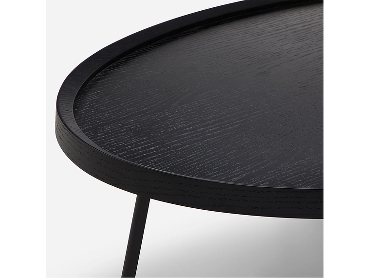 MESA CENTRO ROSEN LIBERTY 120X70 CM NEGRO MADERA 8