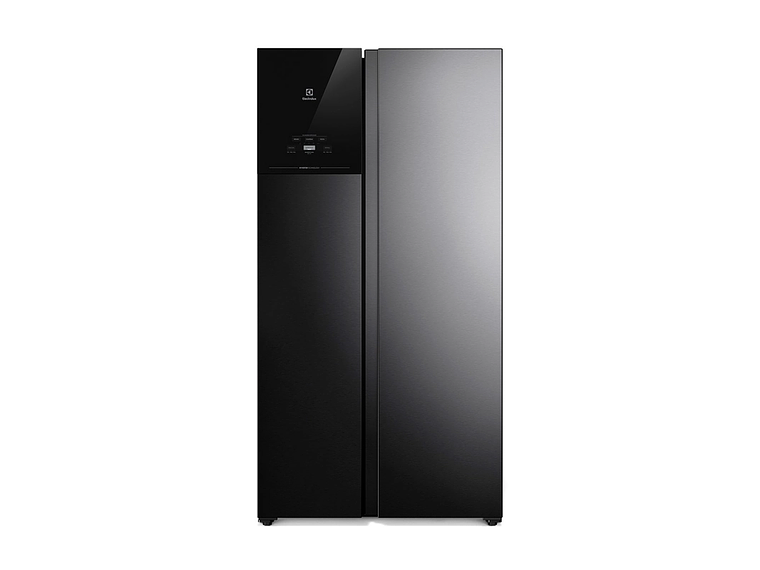 REFRIGERADOR SIDE BY SIDE ELECTROLUX ES50B 530 L NO FROST NEGRO 1