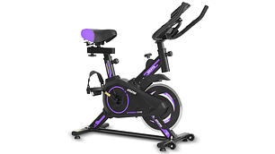 BICICLETA SPINNING ATLETIS 1639850 CAPACIDAD 100 KG MORADO