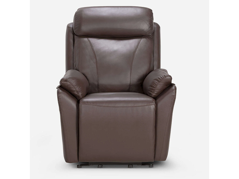 BERGERE ROSEN KLIMT CUERO CAFÉ ELÉCTRICO CON ALZADOR 5