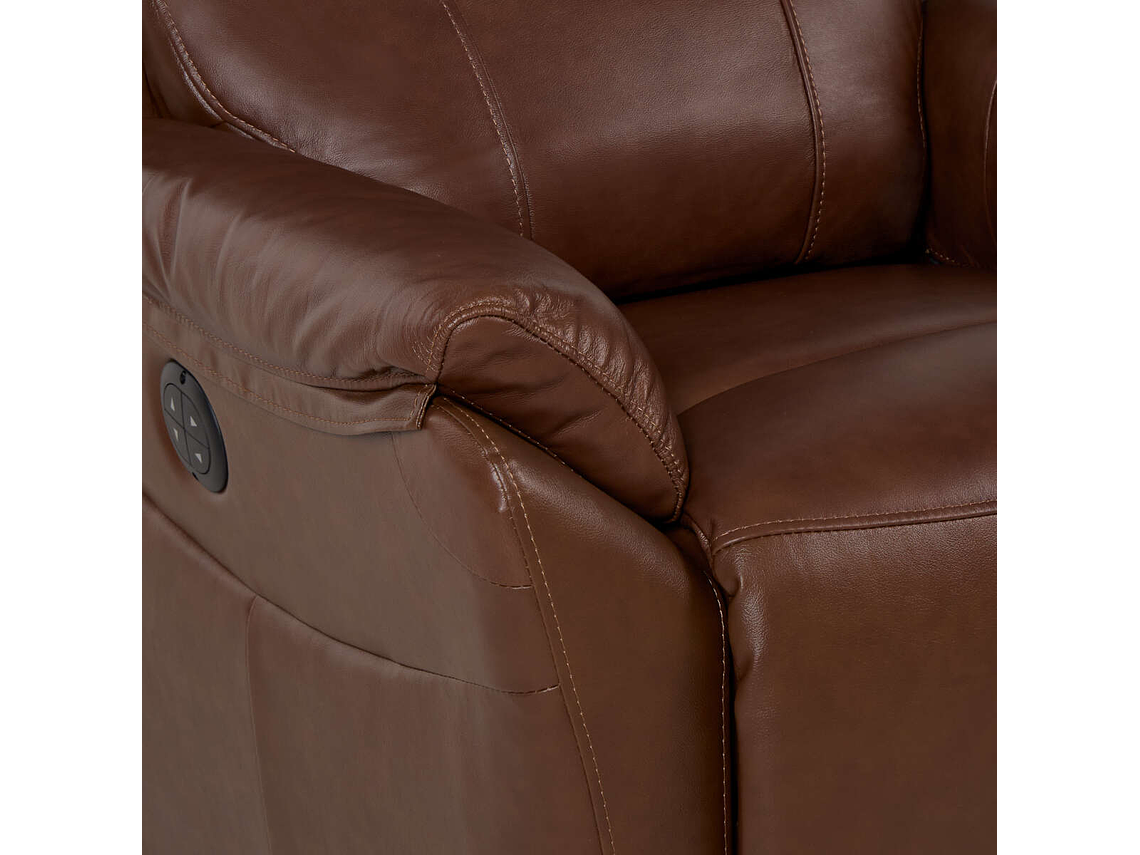 BERGERE ROSEN KLIMT ELÉCTRICO CON ALZADOR CUERO MARRÓN 9