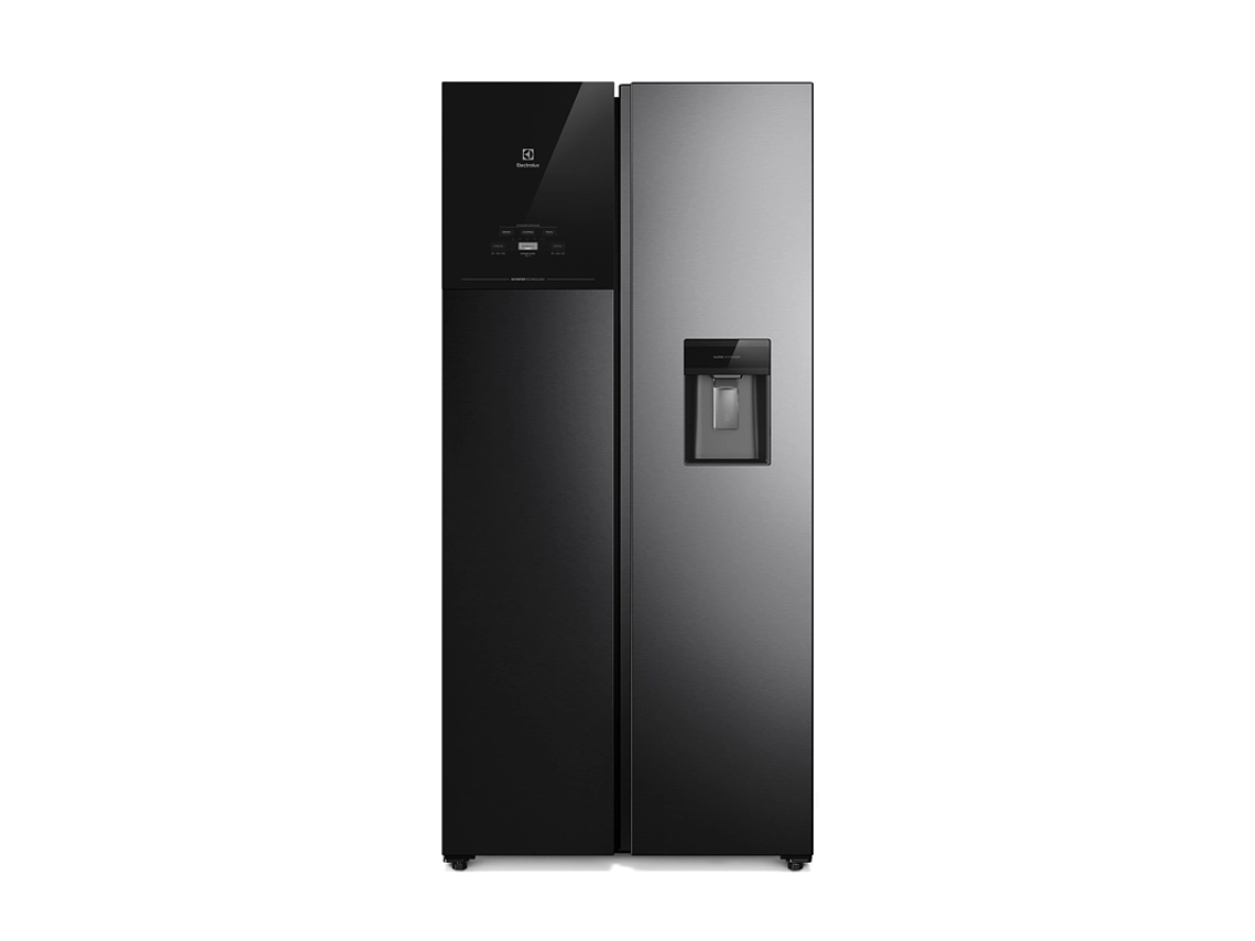 REFRIGERADOR 436L NO FROST SIDE BY SIDE INVERTER ES40WB BLACK 1