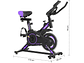 BICICLETA SPINNING ATLETIS 1639850 CAPACIDAD 100 KG MORADO - Miniatura 7