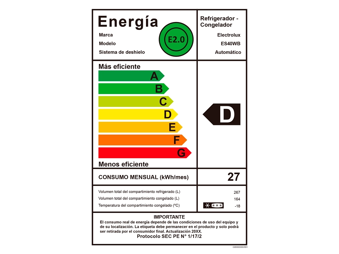 REFRIGERADOR 436L NO FROST SIDE BY SIDE INVERTER ES40WB BLACK 5