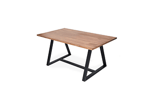 MESA COMEDOR MEDULAR PABLO 6P NOGAL