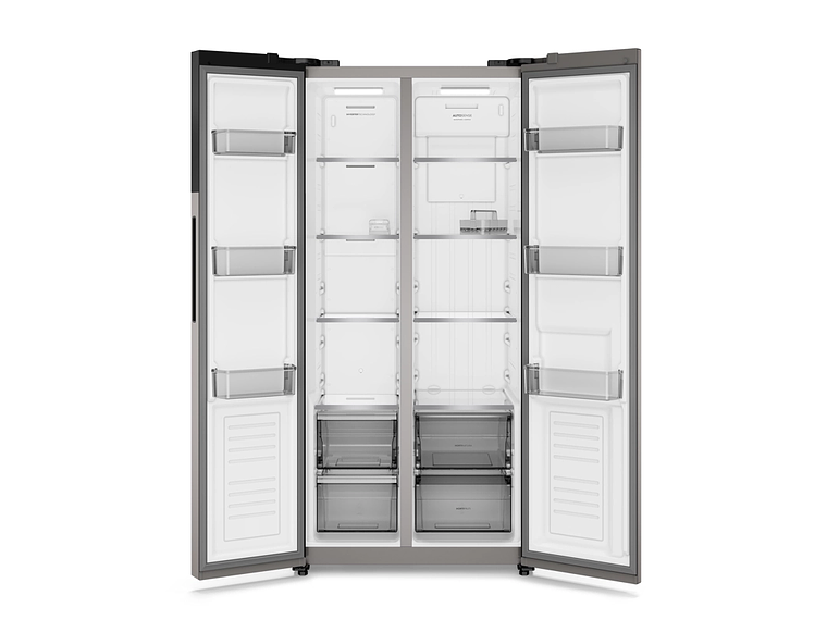 REFRIGERADOR 440L NO FROST SIDE BY SIDE INVERTER ES40S INOX 4