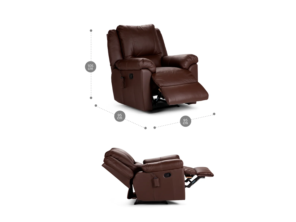 BERGERE ROSEN VELASQUEZ 1 CUERPO CUERO CHOCOLATE ELÉCTRICO 5