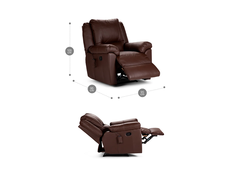 BERGERE ROSEN VELASQUEZ 1 CUERPO CUERO CHOCOLATE ELÉCTRICO 5