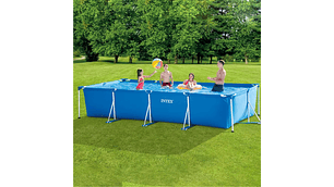 PISCINA ESTRUCTURAL RECTANGULAR INTEX 4,5MT X 2,2MT X 0,84MT 7127 LT